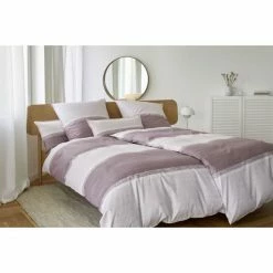 Bestpreis ? Elegante Shooting Star Bettwäsche-Set Aus Mako-Satin - 135x200 / 40x80 Cm - Bordeaux ? -ESSENZA HOME SHOP unnamed file 944