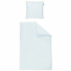 Am billigsten ? Irisette TWIST 8626 Mako-Satin Bettwäsche - 135x200 / 80x80 Cm - Sky ?