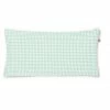 Blitzangebot ? Irisette TWIST SATIN Kopfkissen-Bezug - 40x80 Cm - Mint ?