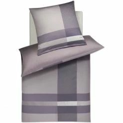 Angebote ? JOOP! Modern Bettwäsche-Set Aus Mako-Satin - 135x200 / 40x80 Cm - Violet ?